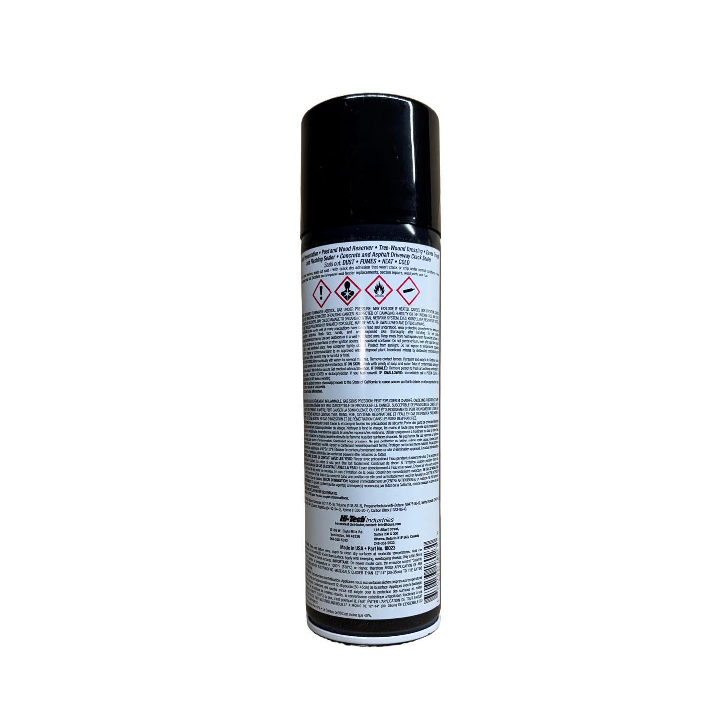 VOC COMPLIANT PAINTABLE RUBBERIZED UNDERCOAT