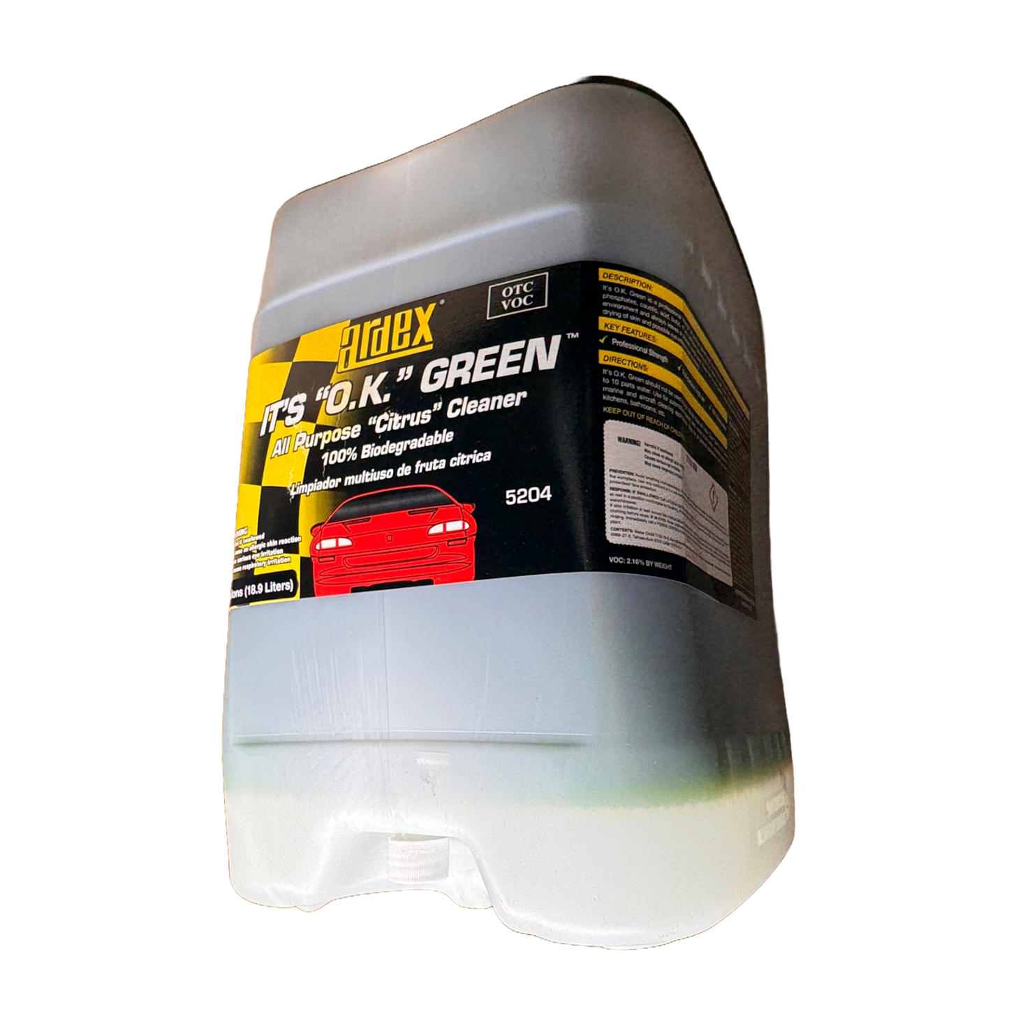 IT'S OK GREEN   - 5 GAL CUBE