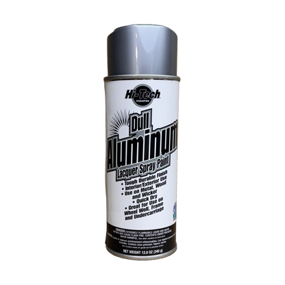 DULL ALUMINUM LACQUER SPRAY PAINT