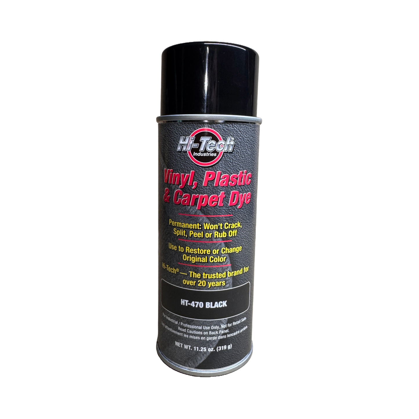 BLACK  HI-TECH VINYL PLASTIC & CARPET DYE