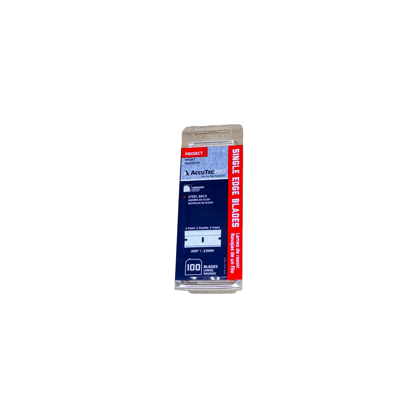 SINGLE EDGE RAZOR BLADES #9 (100/BX)
