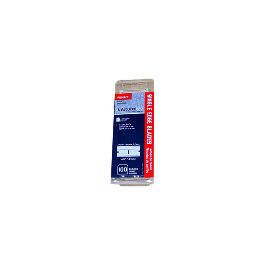 SINGLE EDGE RAZOR BLADES #9 (100/BX)