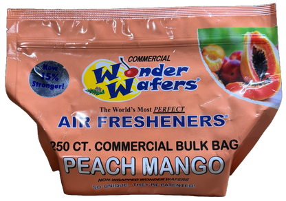 PEACH MANGO scented 250 Count Wonder Wafers